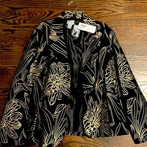 Golden Fleur chicos jacket